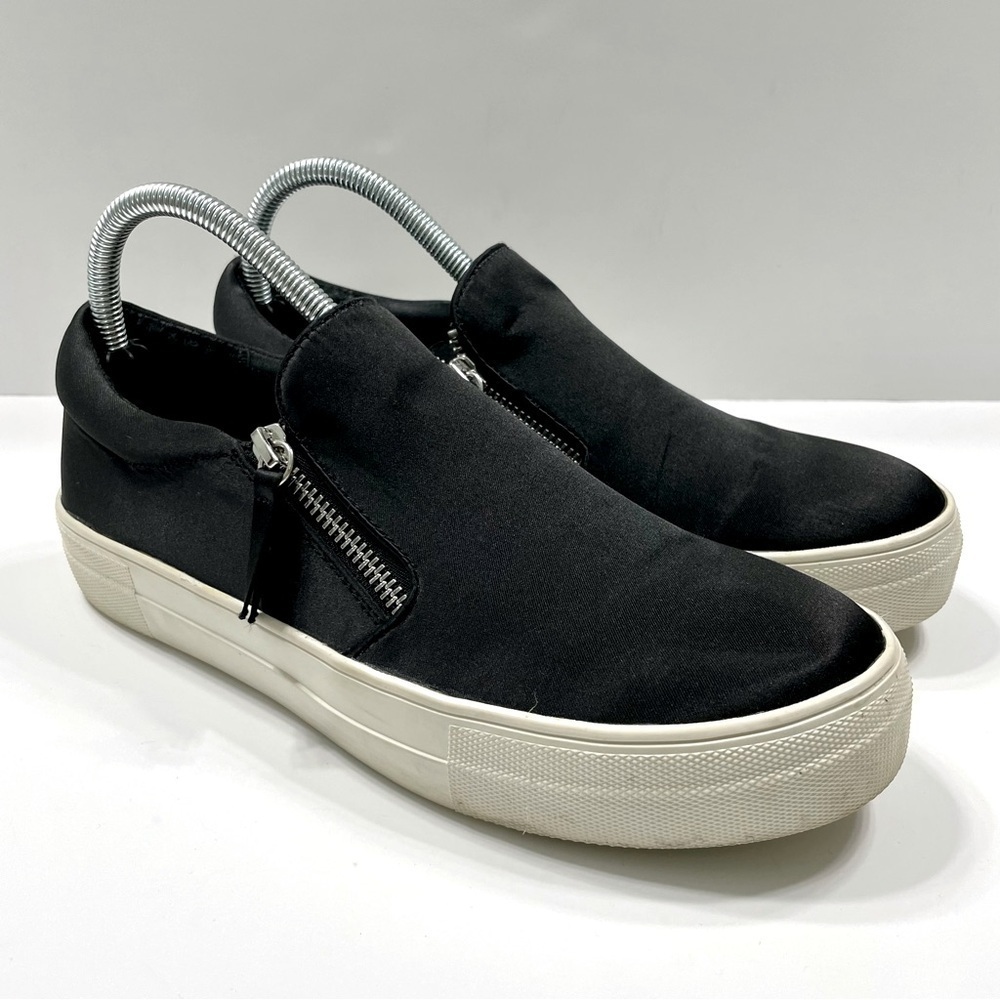 Steve Madden Women’s Glaammar Slip On Sneakers Size 8.5M Black